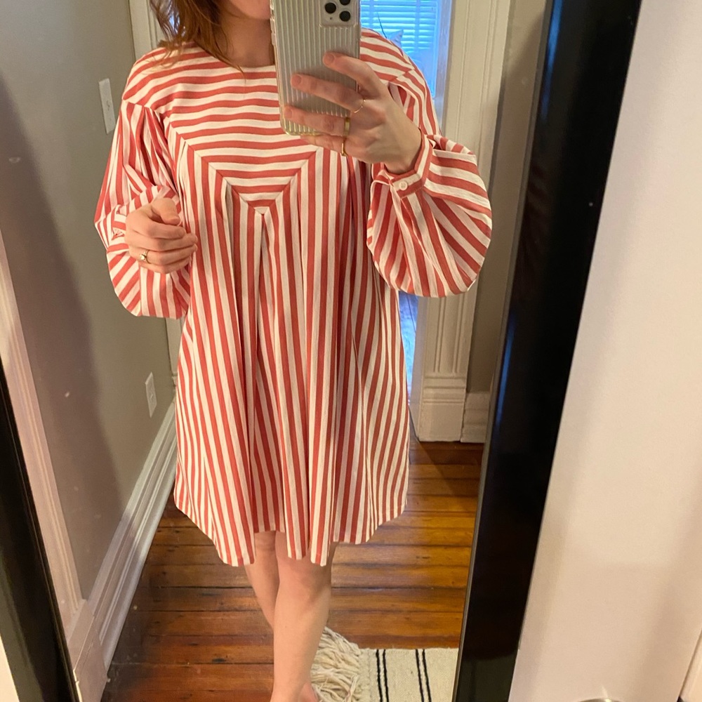 English Factory striped dress, size small